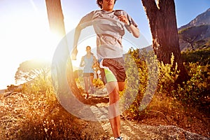 Healthy trail running