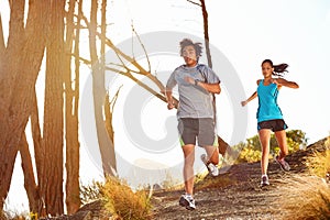 Healthy trail running