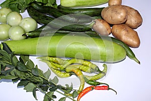 Healthy vegetable Background