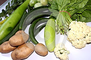 Healthy vegetable Background