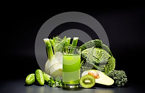 Healthy vegetable juices for refreshment