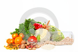 Healthy vegetarian diet