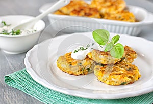 Healthy vegetarian patties