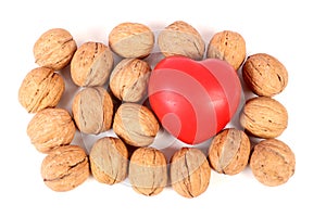 Healthy wall-nuts