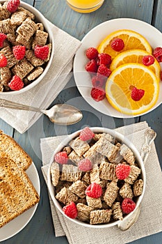 Healthy Whole Wheat Shredded Cereal