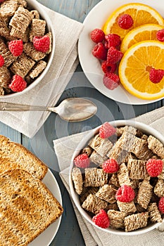 Healthy Whole Wheat Shredded Cereal