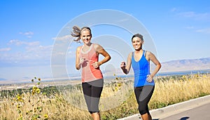 Healthy Women on a Jog