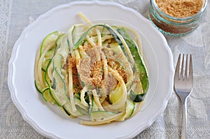 Healthy Zucchini Pasta