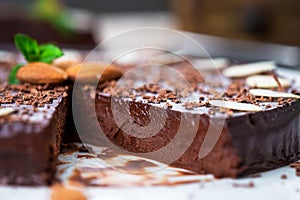 Healty LCHF chocolate cake