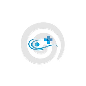 Healty wave logo icon