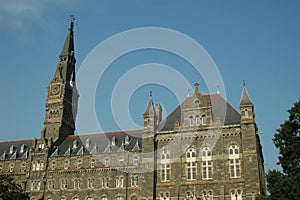 Healy Hall and The Clock tower