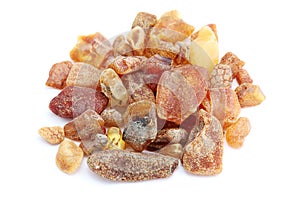 Heap of amber