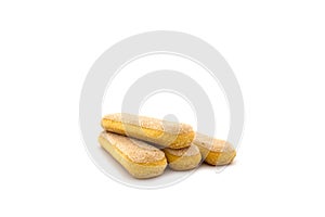 A heap of biscuits