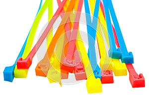 Heap of cable ties