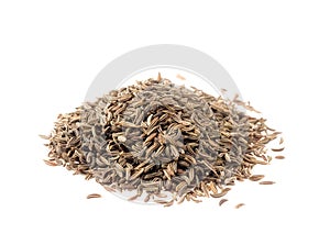 Heap of caraway seeds