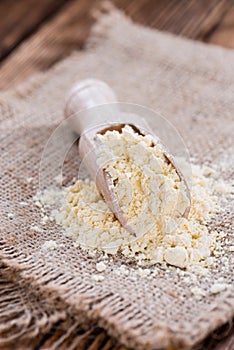 Heap of Chick Pea flour