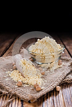 Heap of Chick Pea flour