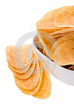 Heap of Chips in a bowl