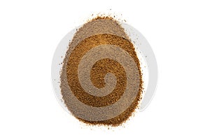 Heap of coconut sugar