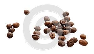 Heap of coffee beans.