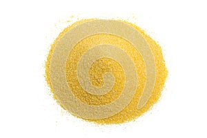 Heap of cornmeal