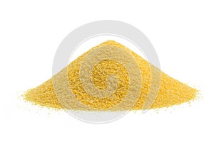 Heap of cornmeal