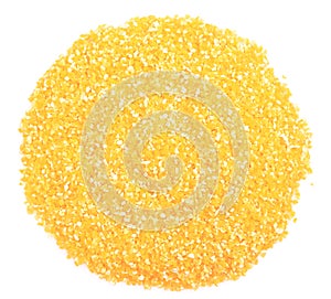 Heap of cornmeal