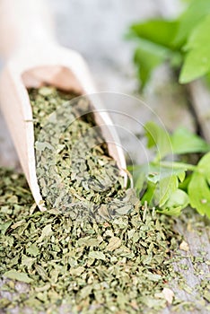 Heap of dried Lovage