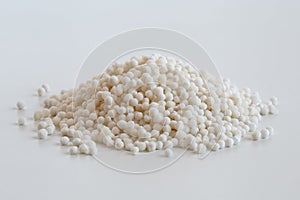 Heap of dry tapioca pearls