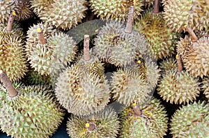 Heap of durian background