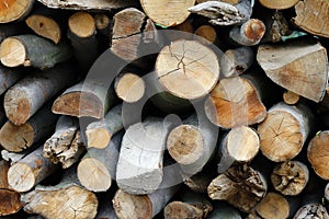 Heap of firewoods