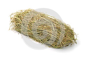 Heap of fresh hay