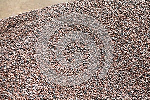 Heap of gravel