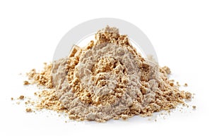 Heap of maca powder