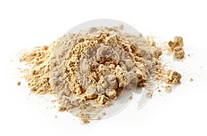 Heap of maca powder