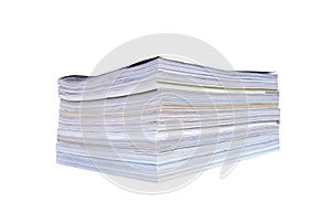 Heap of magazines