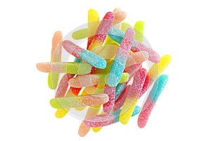 Multicolor gummy candy