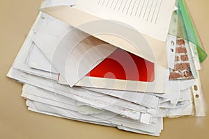Heap of old papers