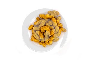 In heap of peanut flips