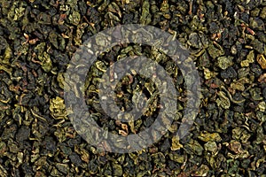 Heap pile of Jin Xuan Oolong Tea with milk flavor.