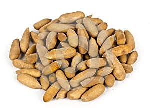 A heap of pine nuts