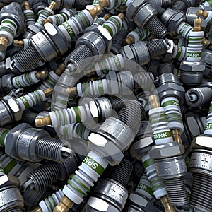 Heap, pool of spark plugs