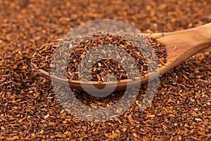 Heap of dry rooibos tea photo