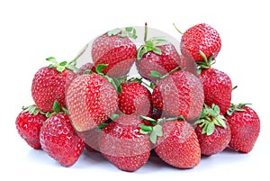 Heap of red- ripe strawberry