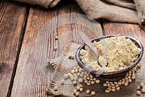 Heap of Soy Flour