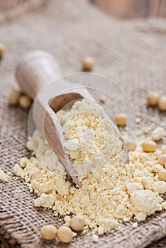 Heap of Soy Flour