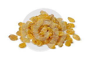 Heap of Sultana raisins