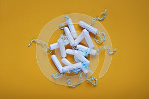 Heap of tampons