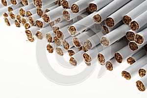 Heap of Tobacco Cigarettes