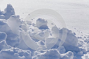 Heaps of snow